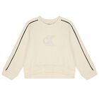 Girls Ivory Logo Tracksuit, 1, hi-res