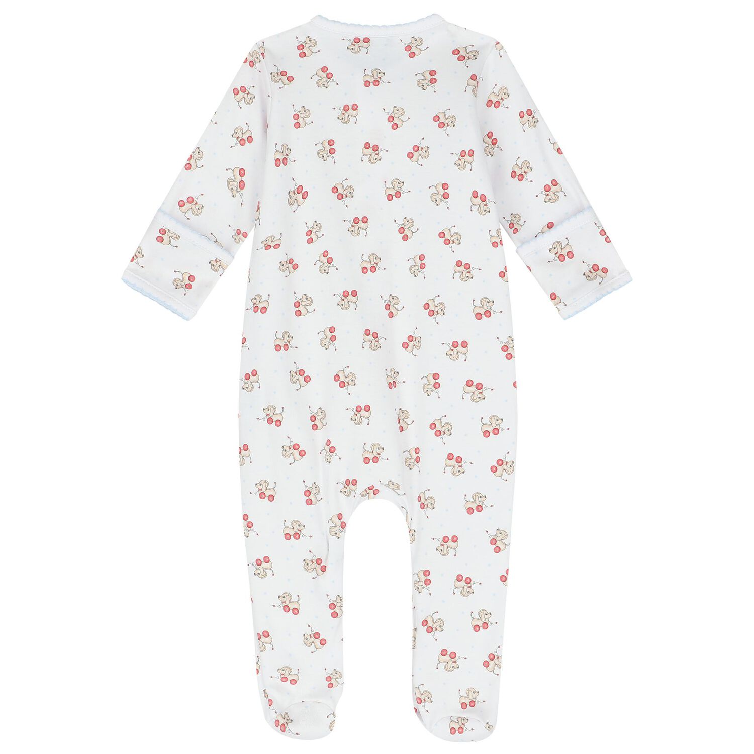 Baby Boys White Toy Print Babygrow, 1, hi-res