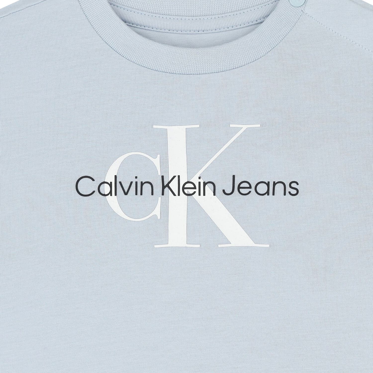 Younger Boys Blue Logo T-Shirt, 6, hi-res