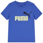 Boys Blue & Navy Blue Logo Shorts Set, 2, hi-res