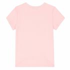 Girls Pink Logo T-Shirt, 1, hi-res