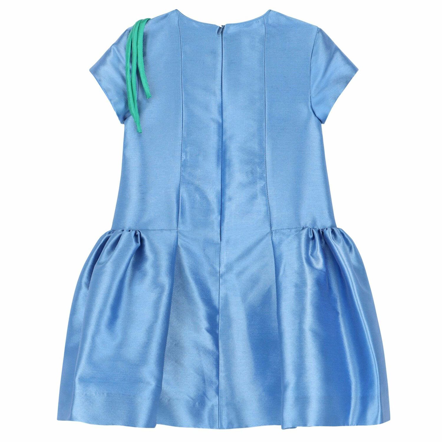 Girls Blue Floral Dress, 1, hi-res image number null