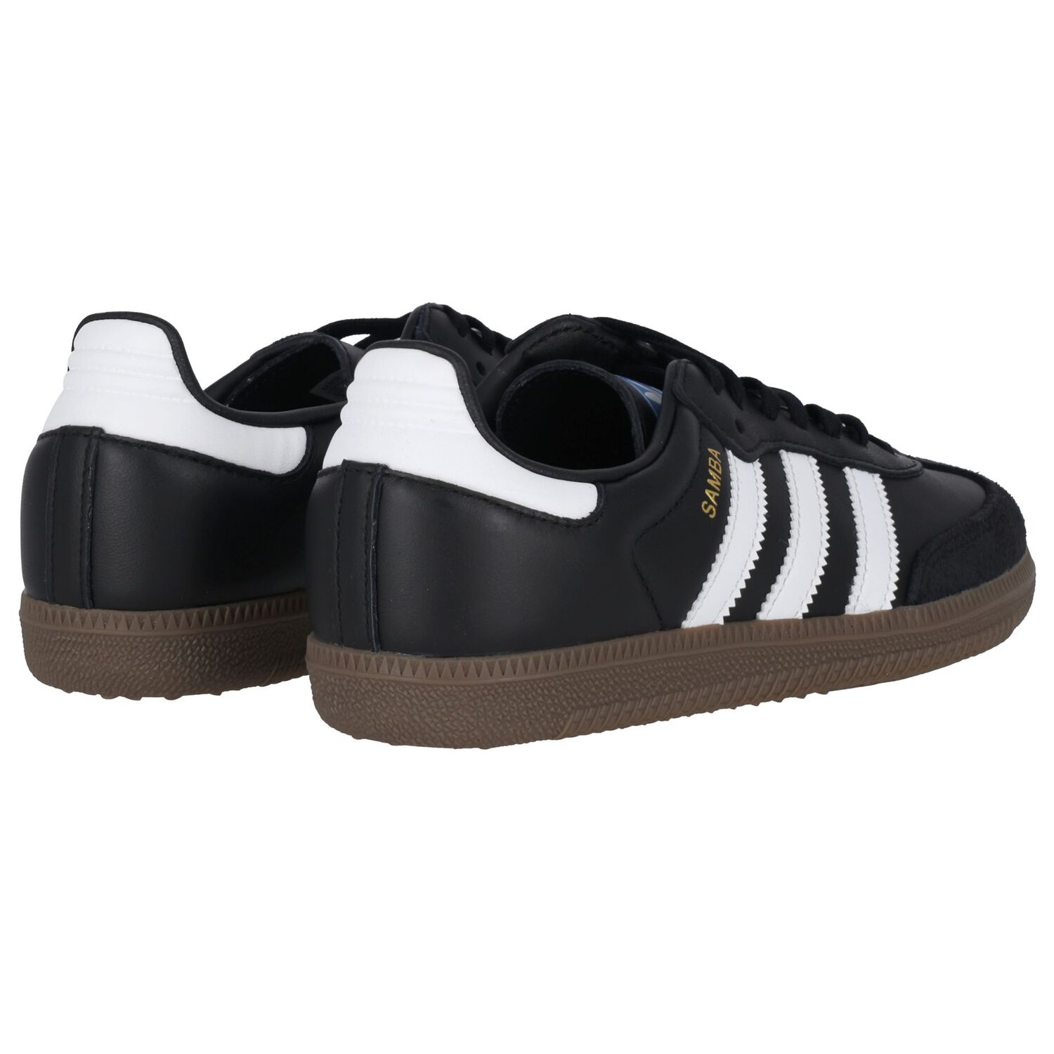 Black Logo Samba Trainers, 1, hi-res image number null