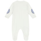 Baby Boys Ivory Babygrows (2 Pack), 1, hi-res