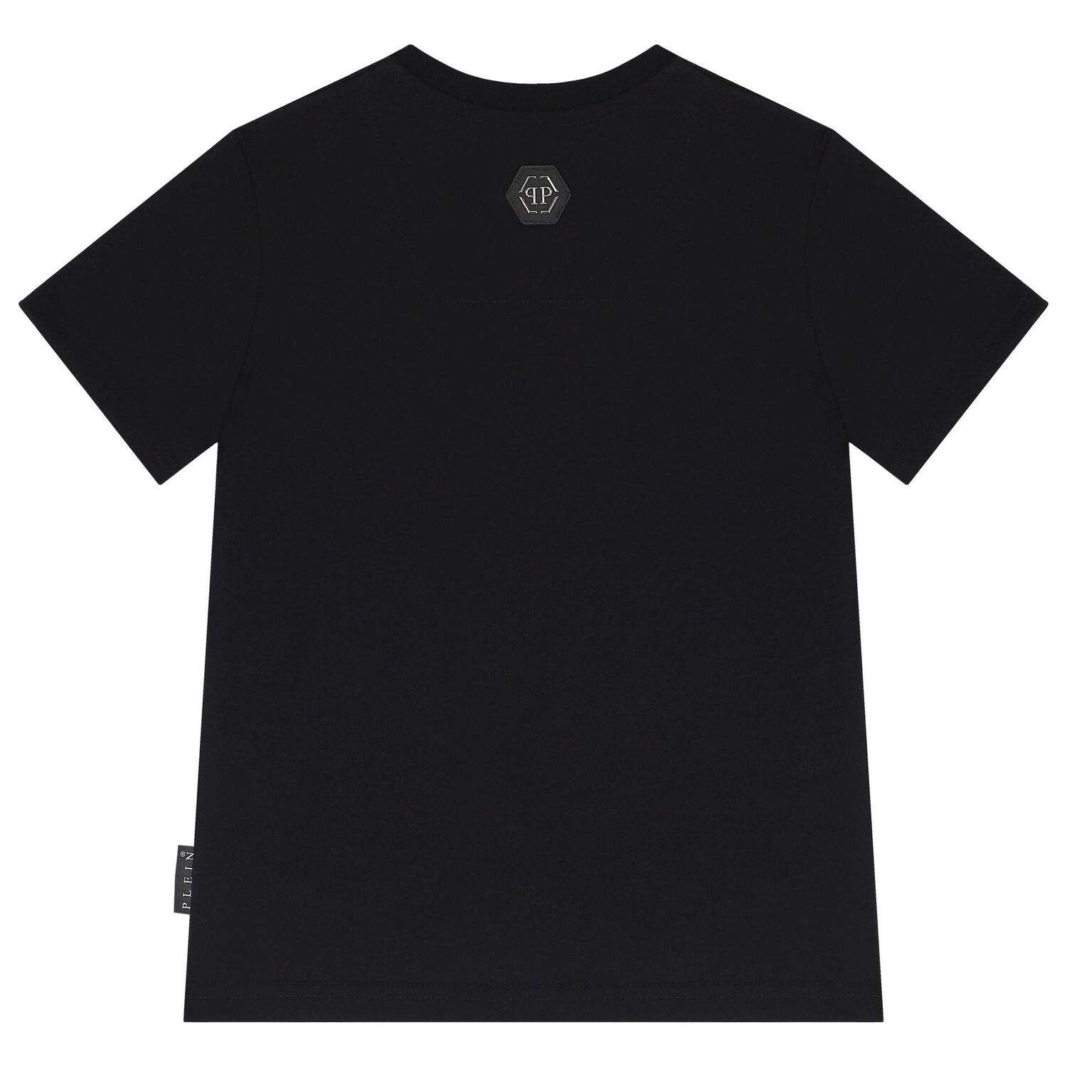 Boys Black T-shirt, 1, hi-res