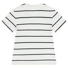 Baby Boys White Logo Shorts Set, 1, hi-res