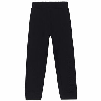 Black Logo Joggers