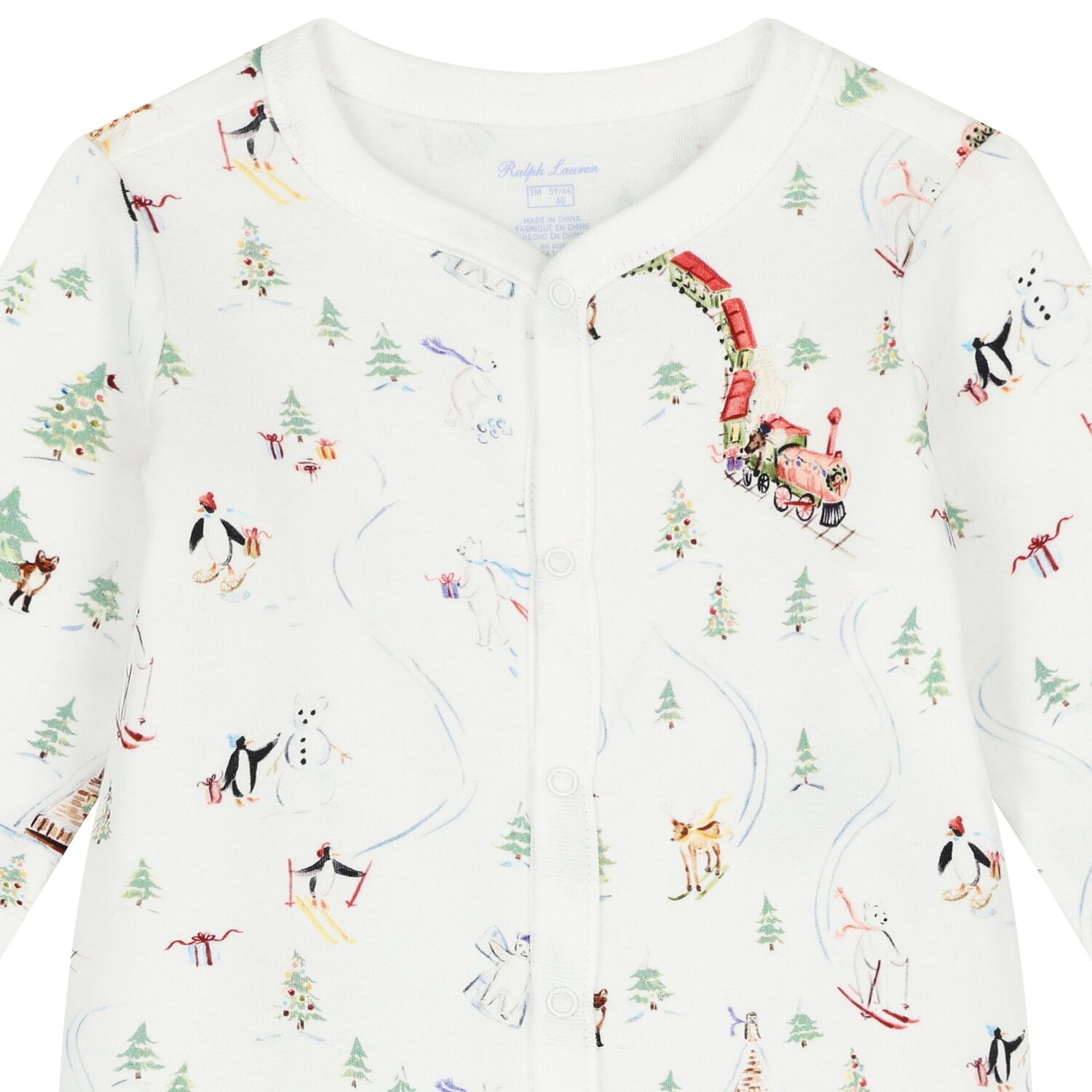 White Festive Babygrow Gift Set, 1, hi-res