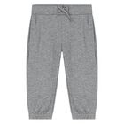 Younger Boys Red, Grey & Beige Puppy Tracksuit Set ( 3 Piece ), 1, hi-res