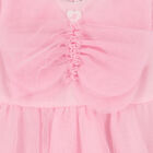 Younger Girls Pink Tulle Dress, 1, hi-res