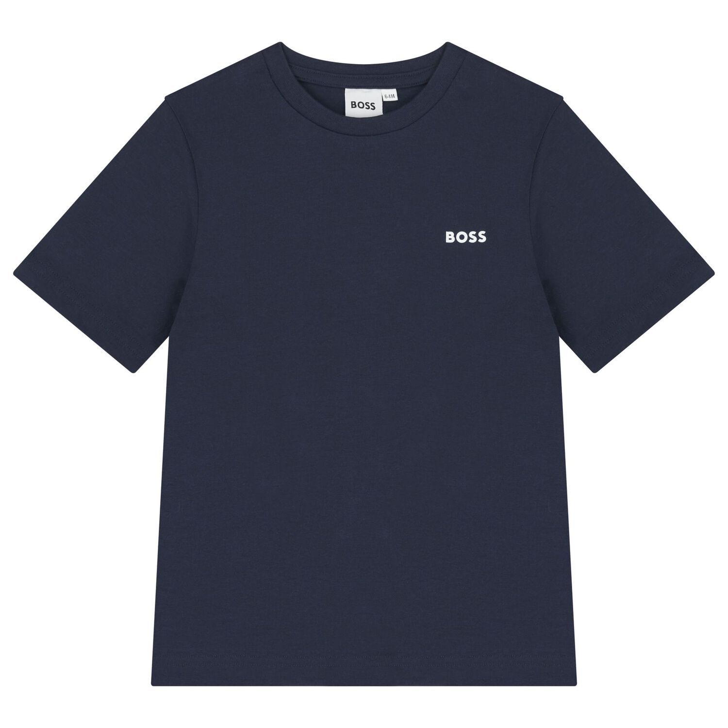 Boys White & Navy Blue T-Shirts (2 Pack), 3, hi-res