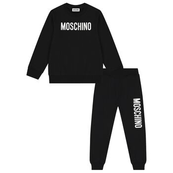 Black Logo Tracksuit