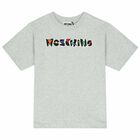 Grey Cotton Logo T-Shirt, 1, hi-res