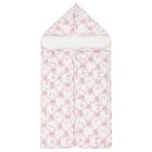 Baby Girls White & Pink Floral & Butterflies Nest, 1, hi-res
