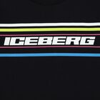 Boys Black Logo Long Sleeve Top, 1, hi-res