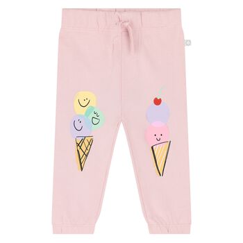 Younger Girls Pink Ice Cream Joggers