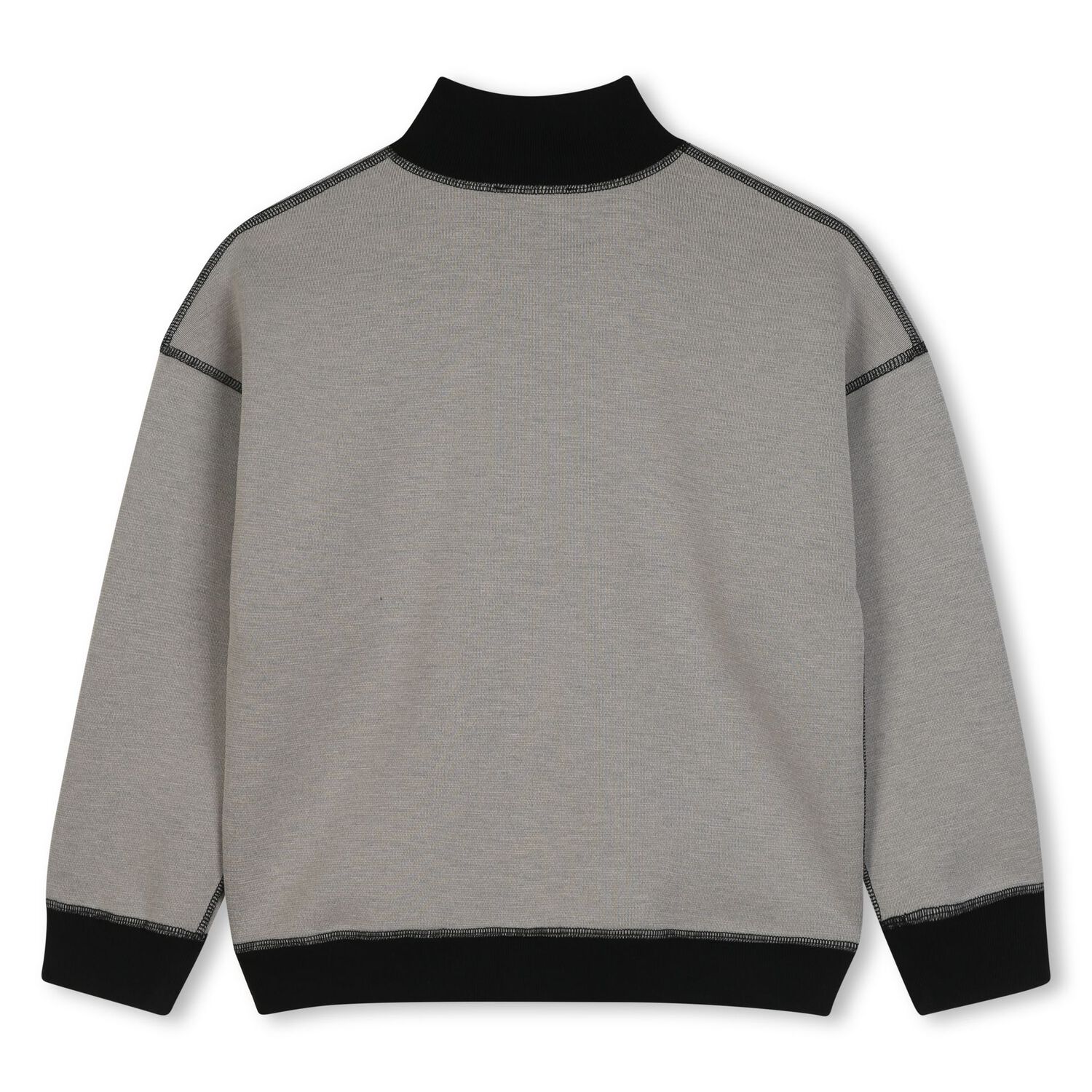 Boys Beige & Black Reversible Sweatshirt, 1, hi-res
