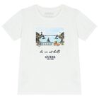 Boys White Vacation T-Shirt, 1, hi-res