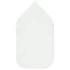 Baby Girls White & Pink Ruffled Floral Nest, 1, hi-res