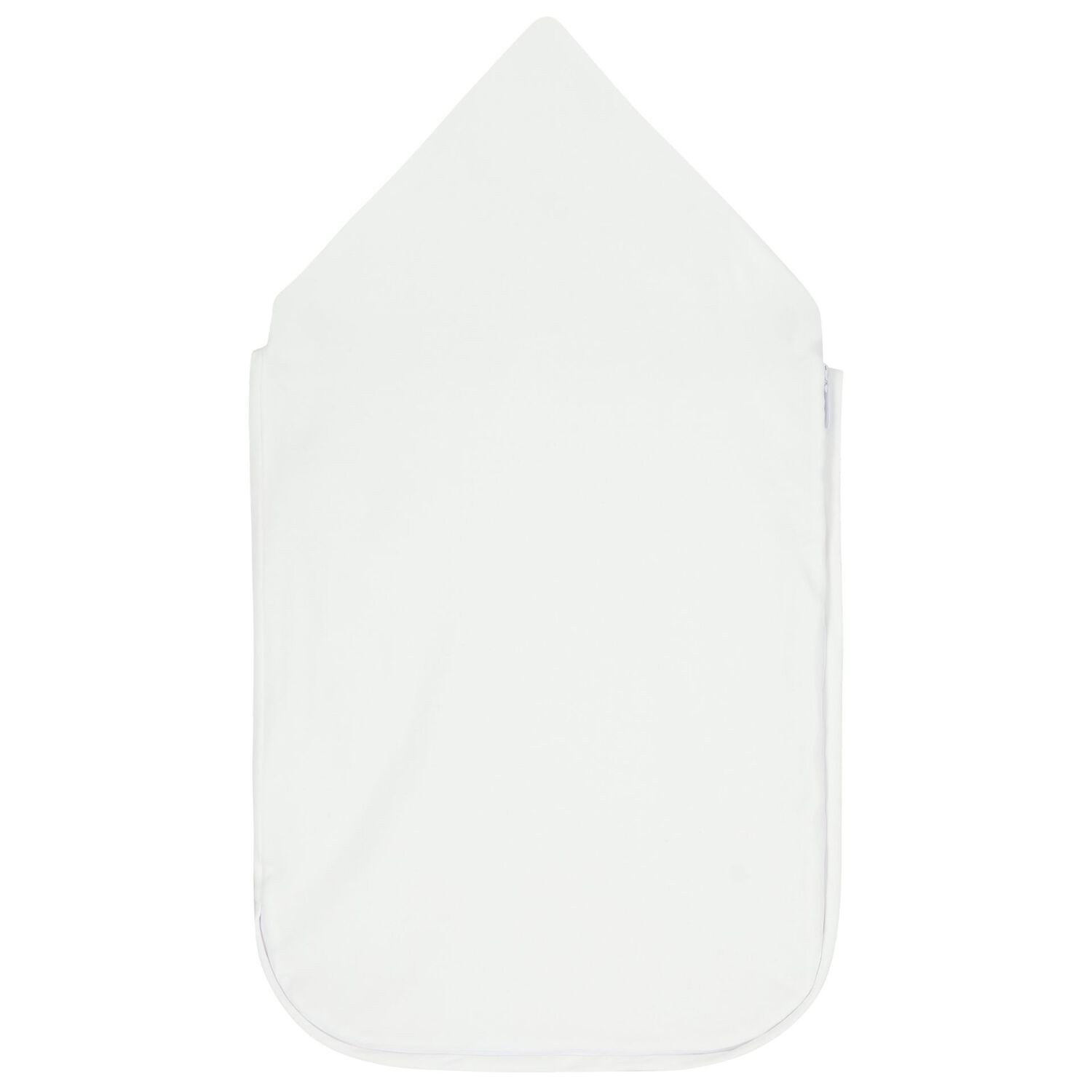 Baby Girls White & Pink Ruffled Floral Nest, 1, hi-res