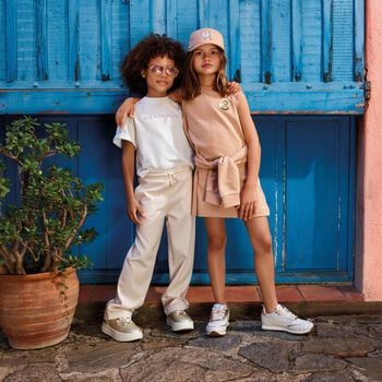 Girls Ivory Logo T-Shirt