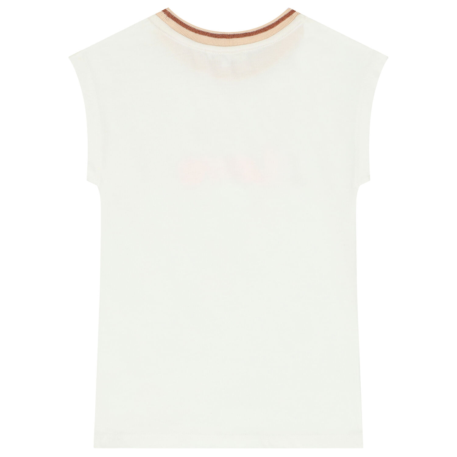 Girls White Love Top, 1, hi-res image number null