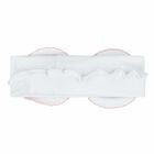 Baby Girls White Bow Floral Headband, 1, hi-res