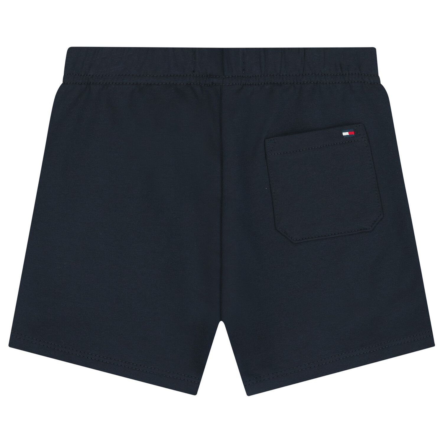 Baby Boys White & Navy Blue Striped Shorts Set, 1, hi-res