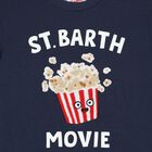 Boys Navy Blue Popcorn T-Shirt, 1, hi-res