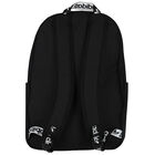 Black Logo Backpack, 1, hi-res