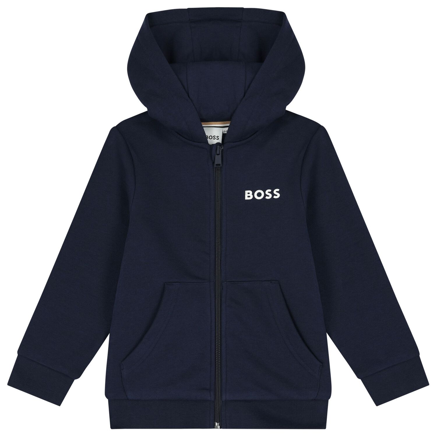 Boys Navy Blue Logo Tracksuit, 1, hi-res image number null