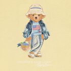 Baby Girls Yellow Teddy Bear Logo Dress Set, 1, hi-res