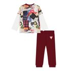 Baby Boys Mult-Coloured Logo Joggers Set, 1, hi-res