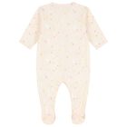 Girls Ivory & Pink Logo Babygrow Gift Set ( 2-Pack ), 1, hi-res