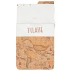 White & Beige Geo Map Logo Baby Nest, 1, hi-res