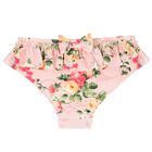 Girls Pink Floral Bikini, 1, hi-res