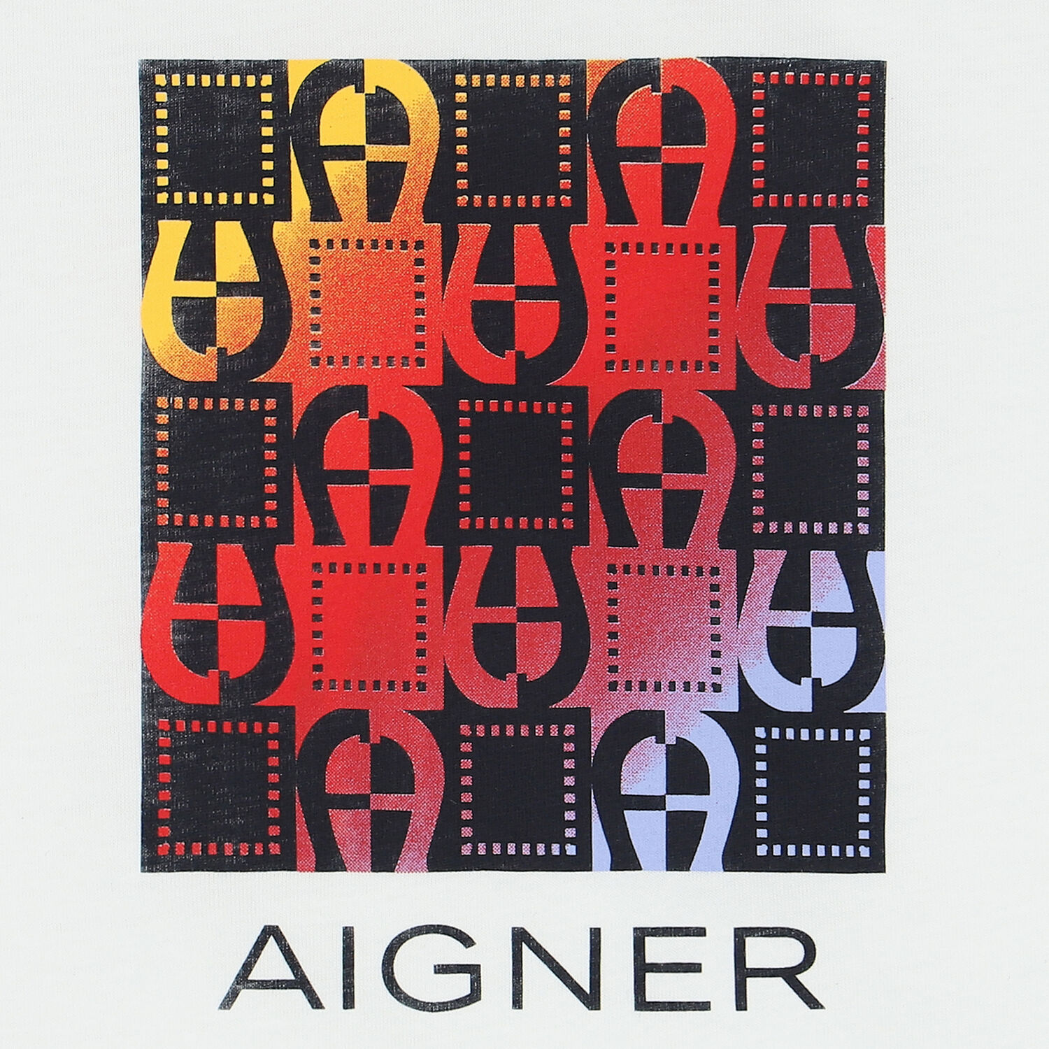 Younger Boys White Logo T-Shirt, 1, hi-res