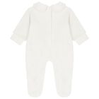 Ivory Teddy Bear Babygrow, 1, hi-res