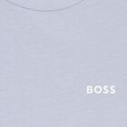 Boys Blue & Navy Blue Logo T-Shirts (2 Pack), 1, hi-res