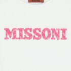 Girls White Logo T-Shirt, 1, hi-res