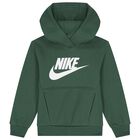 Green Logo Hooded Top, 3, hi-res