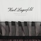 Girls White & Black Organza Dress, 1, hi-res