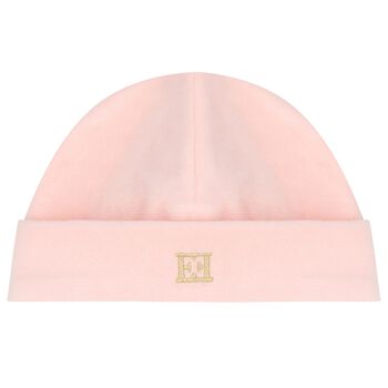 Baby Girls Pink Logo Hat