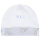 Baby Boys White & Blue Geo Map Babygrow Gift Set, 2, hi-res