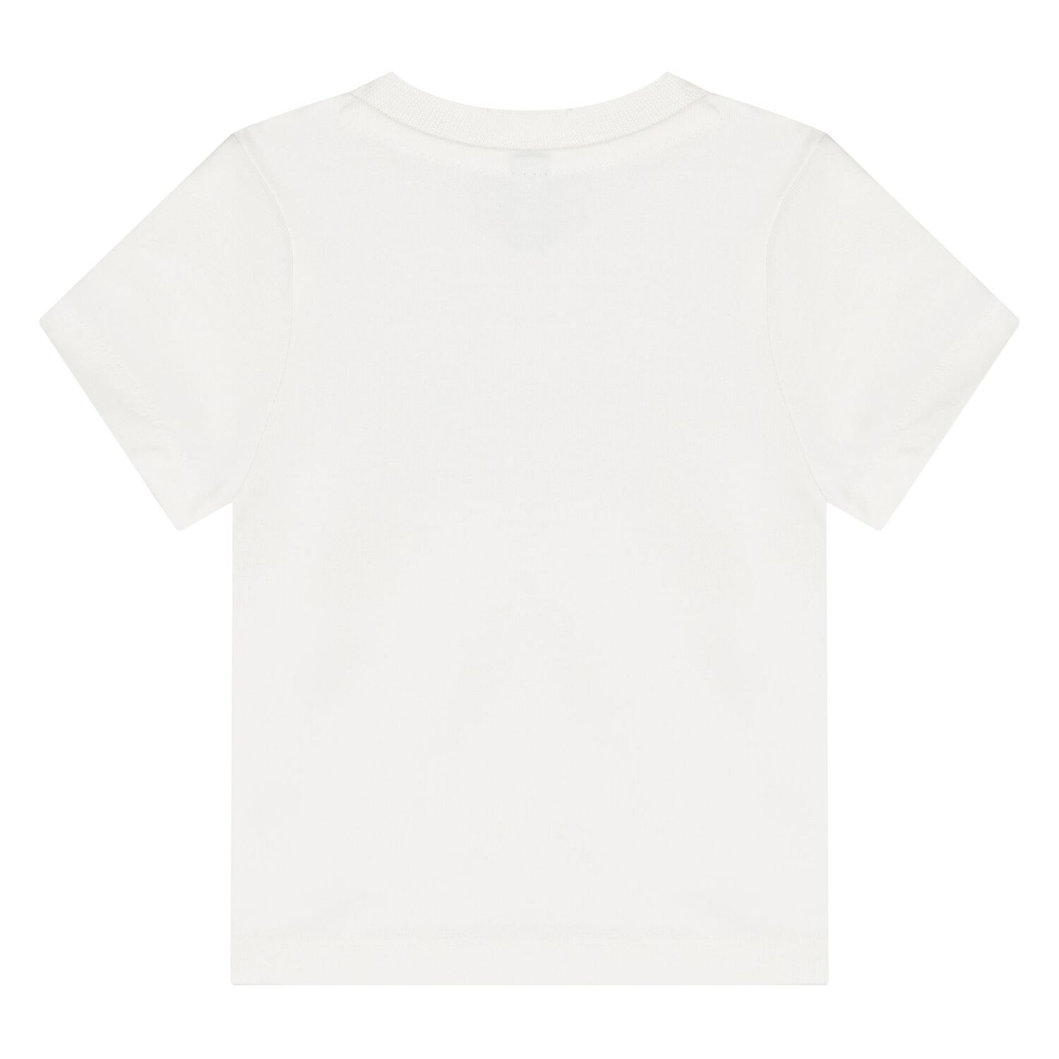 Baby Boys White Logo T-Shirt, 4, hi-res image number null