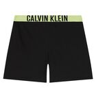 Boys Black Logo Pyjamas, 1, hi-res