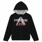 Boys Black, Red & Grey Tracksuit, 1, hi-res