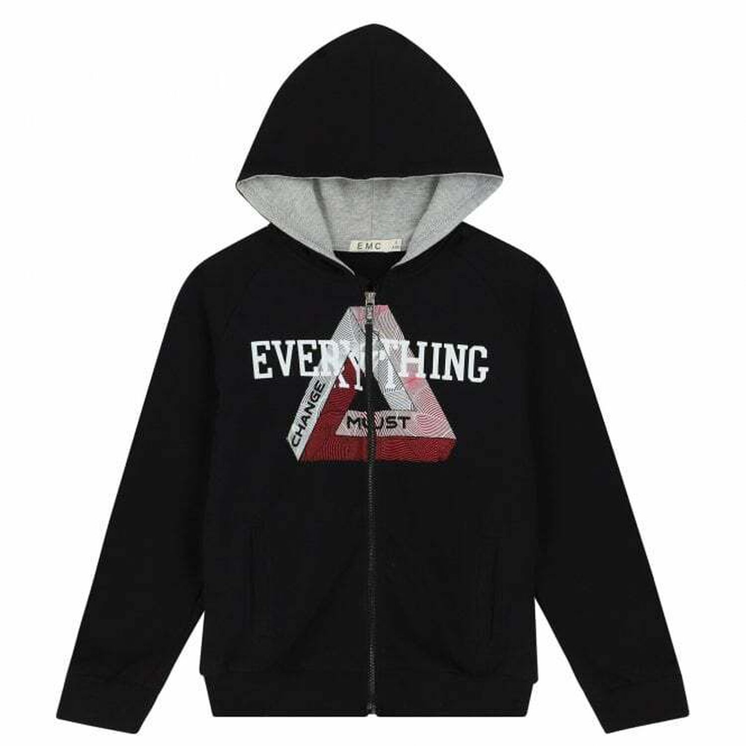 Boys Black, Red & Grey Tracksuit, 1, hi-res image number null