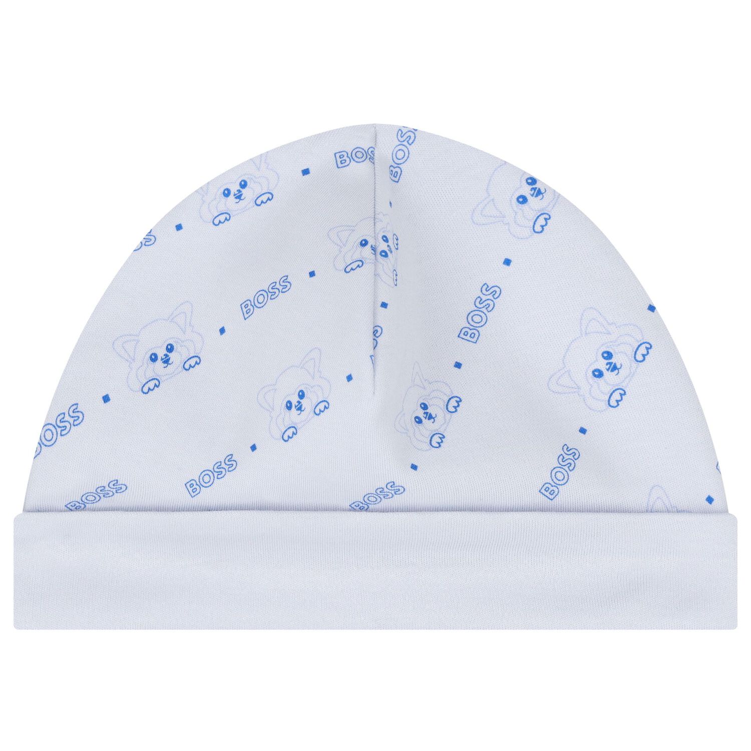 Baby Boys Blue Logo Romper Gift Set, 1, hi-res