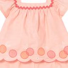 Younger Girls Coral Shorts Set, 1, hi-res